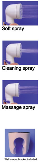 3-Function Tap Spray with On/Off Setting
